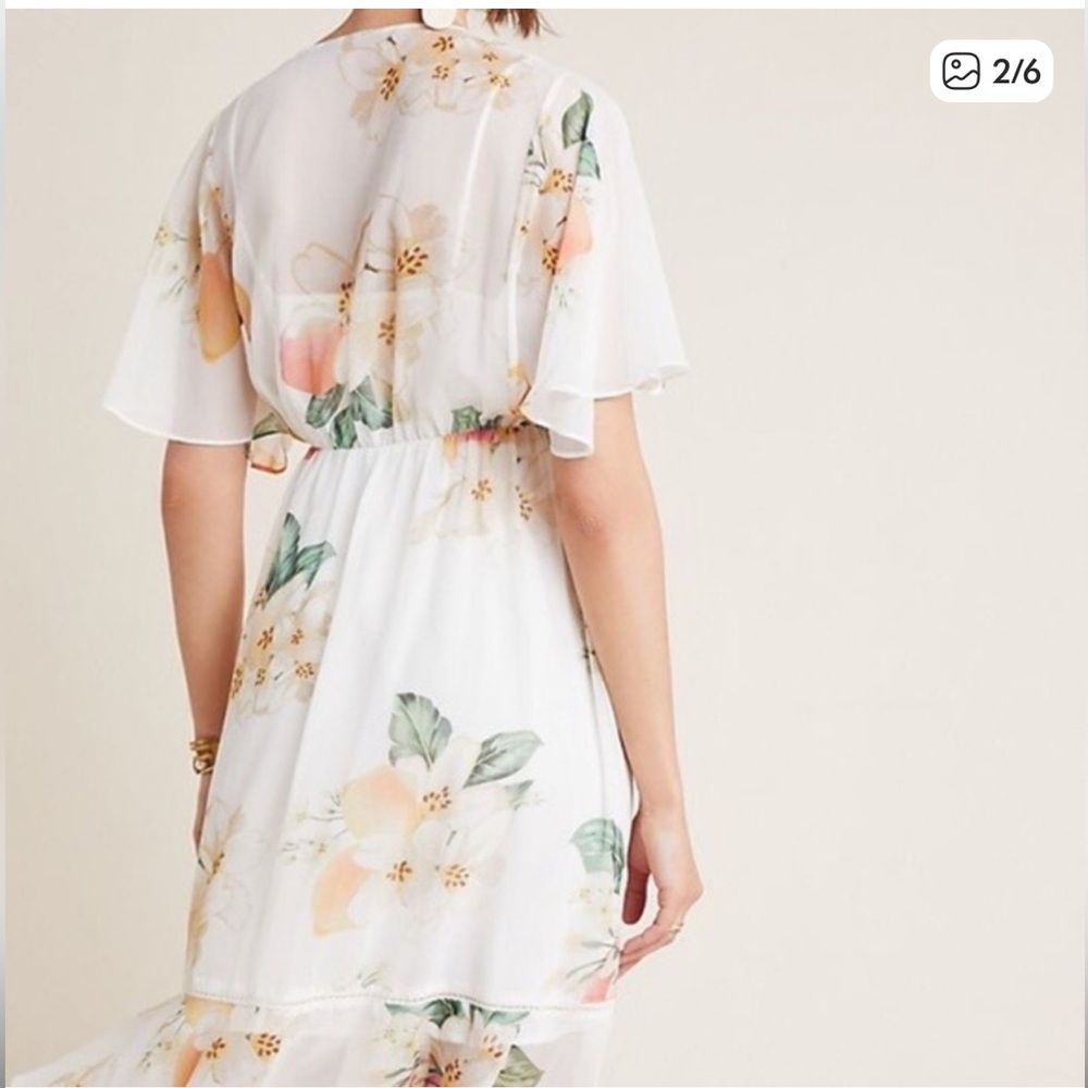 Farm Rio Eloisa Floral Sheer Dress NWOT - Picture 15 of 15